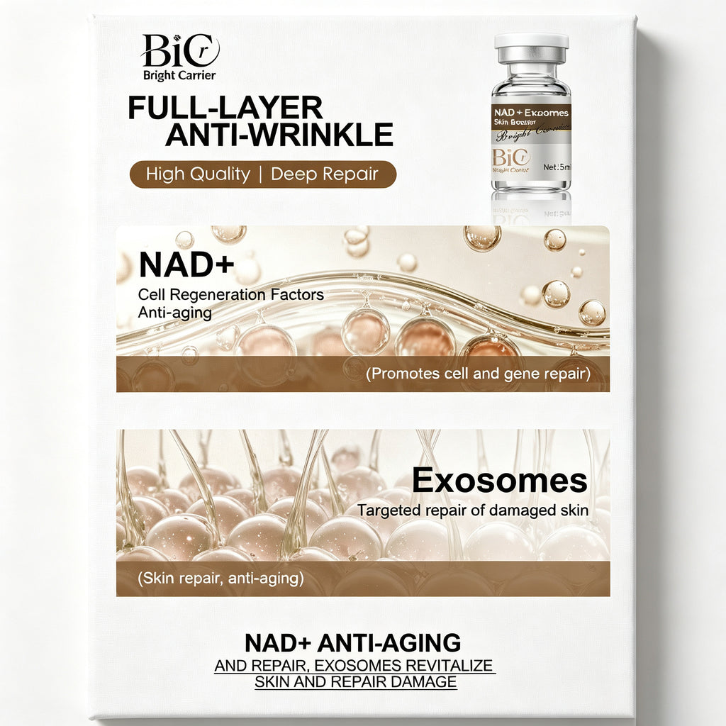 BIC NAD+ Exosome Skin Booster Anti-Aging Meso Serum, ideal for microneedle treatments.