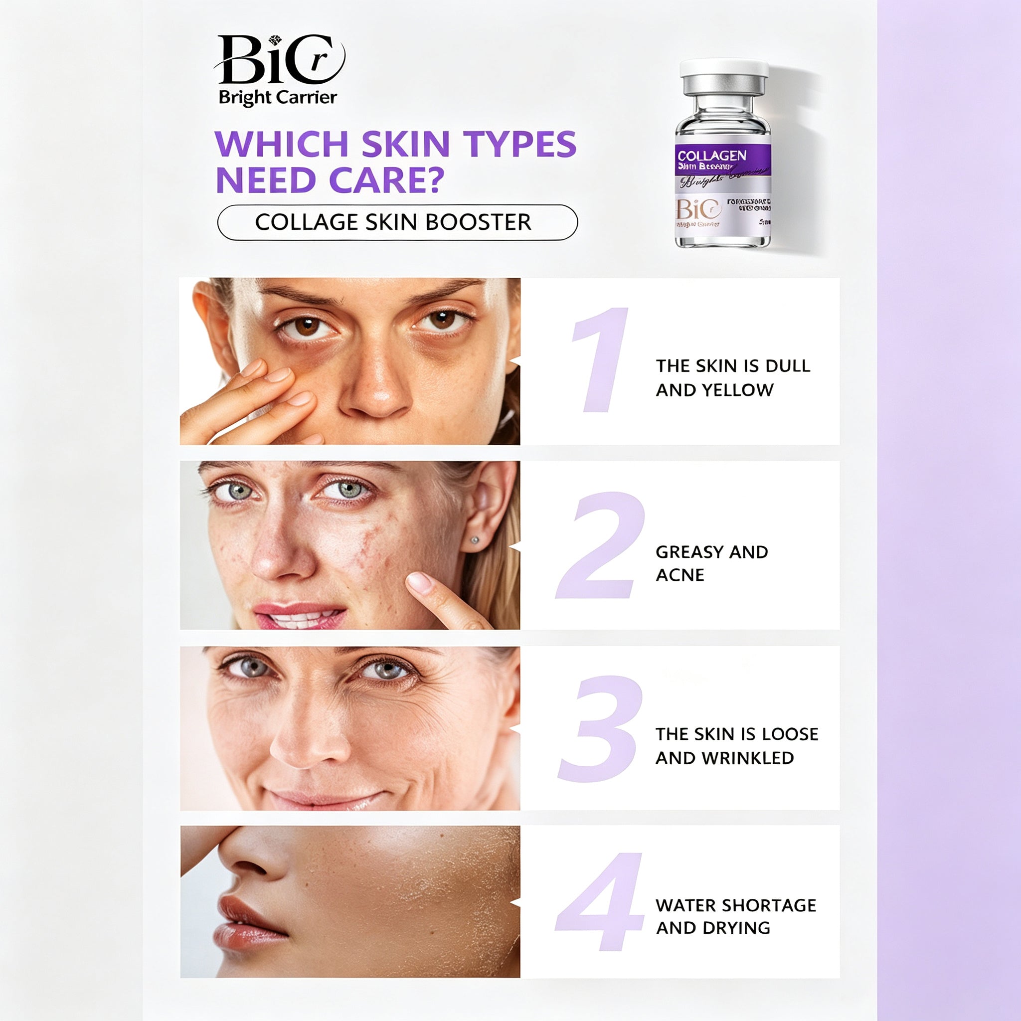 BIC Anti-Wrinkle Eye Skin Booster | Microneedle Infusion Serum, Fade Dark Circles