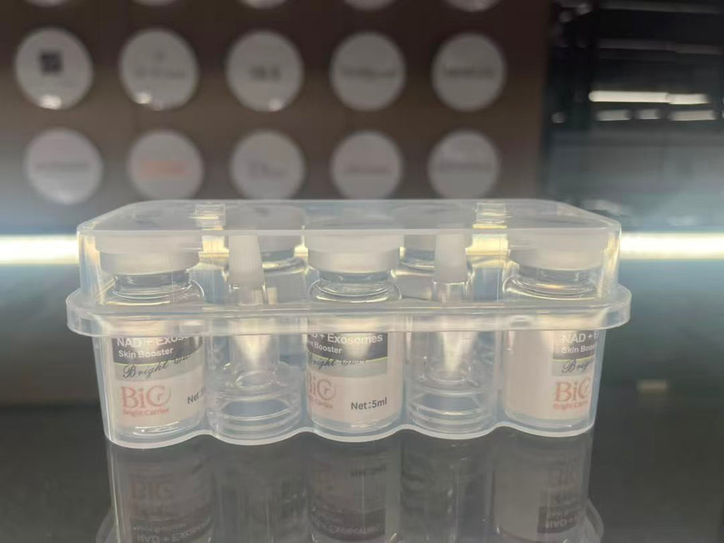 BIC NAD+ Exosome Skin Booster Anti-Aging Meso Serum, ideal for microneedle treatments.