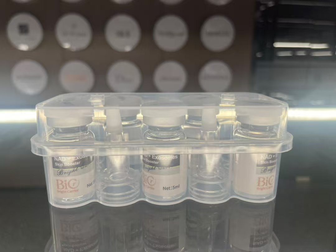 BIC NAD+ Exosome Skin Booster Anti-Aging Meso Serum, ideal for microneedle treatments.